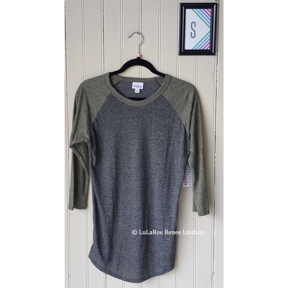 BNWT Lularoe Heathered Randy Tee